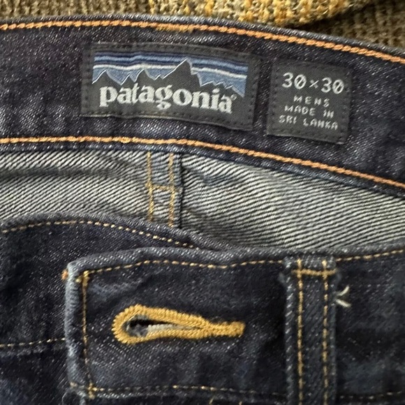 $129.99 Patagonia Mens Iron Works Denim Organic Work Jeans Reg Fit 30x30 - Picture 5 of 7